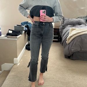 Abercrombie 90s Ultra Straight Ultra High Rise Jean